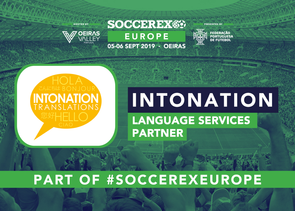 Intonation Named Official Language Services Partner of Soccerex Europe